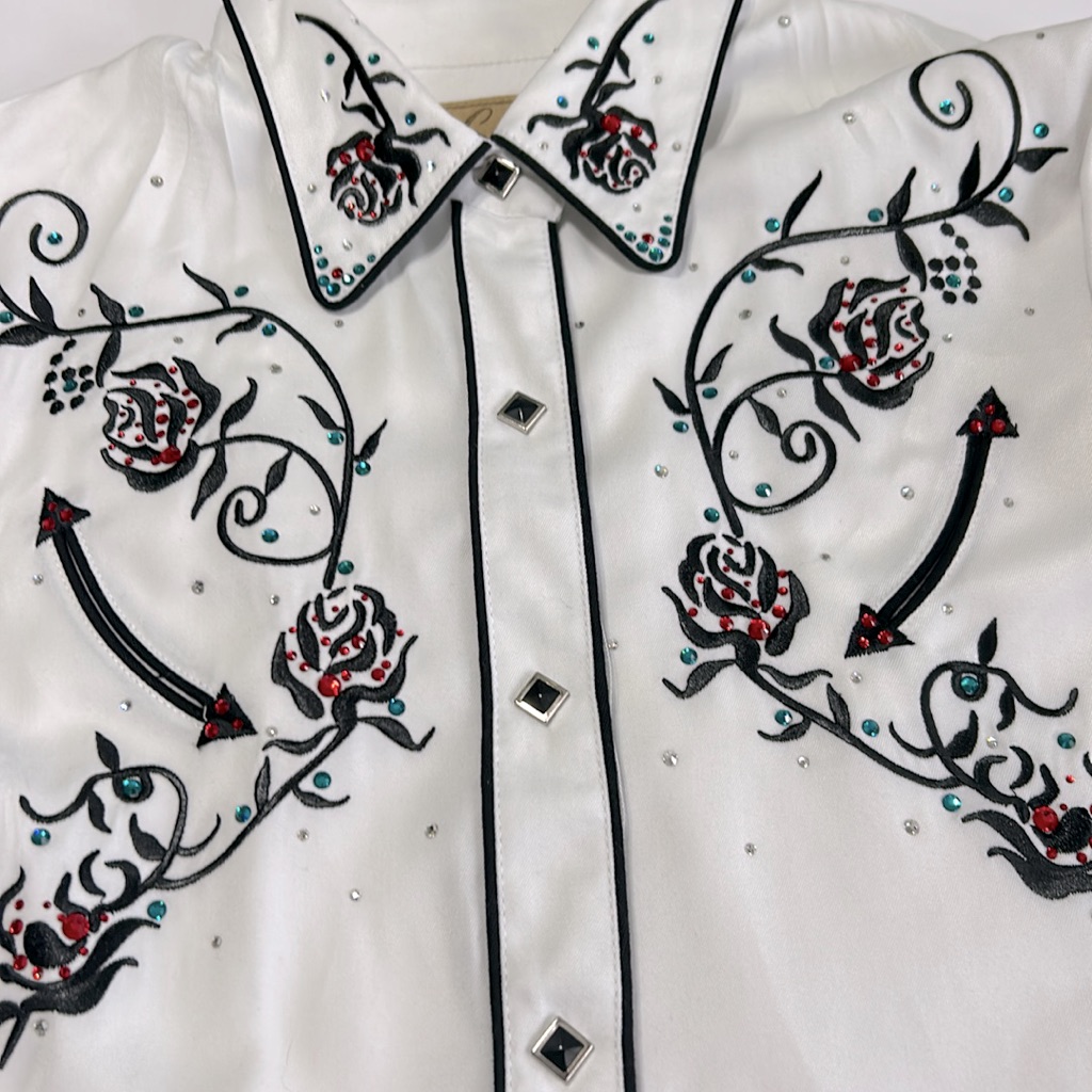 Scully Classic White Shirt With A Customize Look.